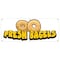 Signmission Fresh Bagels Banner Heavy Duty 13 Oz Vinyl with Grommets Single Sided B-72 Fresh Bagels - alternate 1